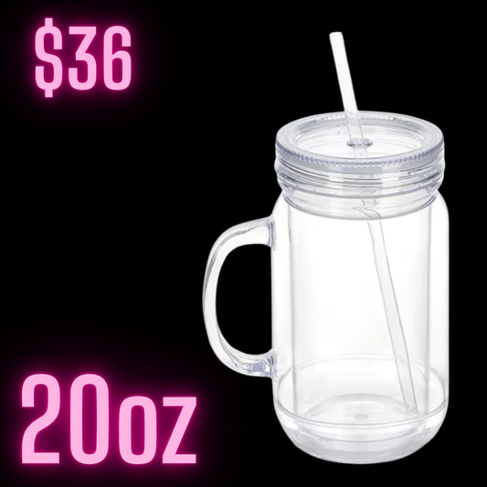 20 oz Cup w/Handle