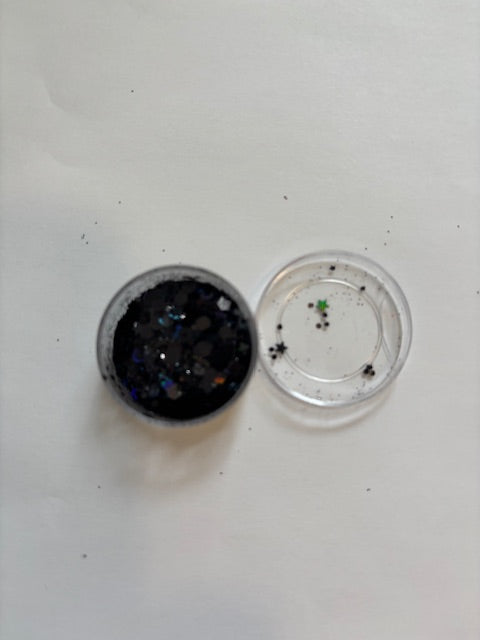 Black Glitter