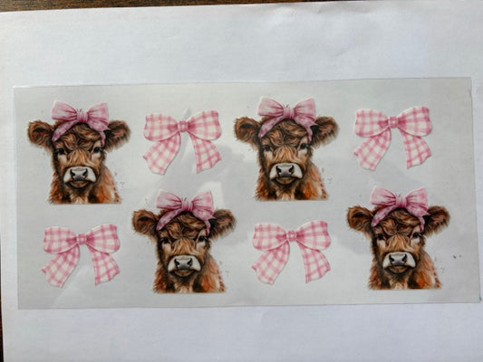 Mini Cow n Bows