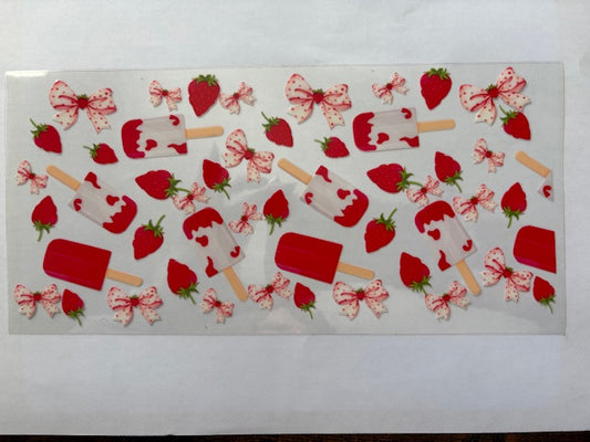 Popsicles w/ Berries